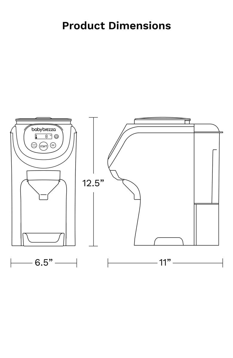 BABY BREZZA Formula Pro Mini, Alternate, color, White