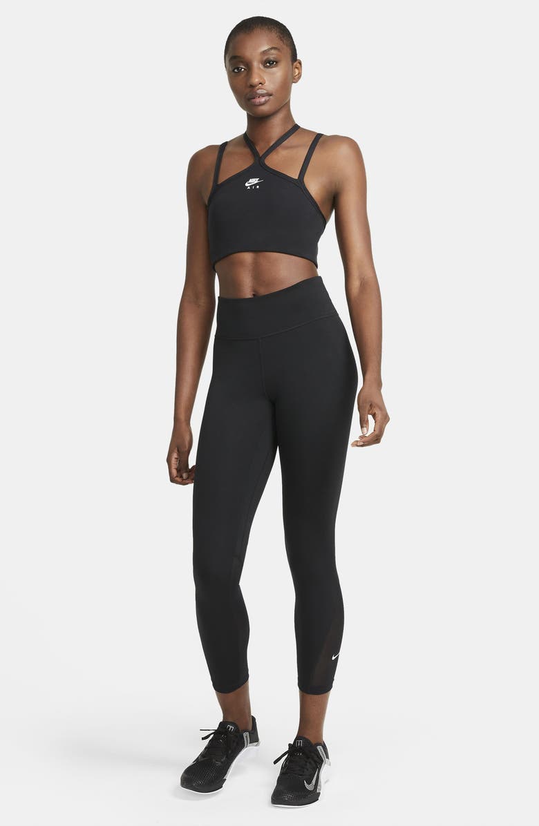Nike One Mid Rise 7/8 Tights, Alternate, color, 