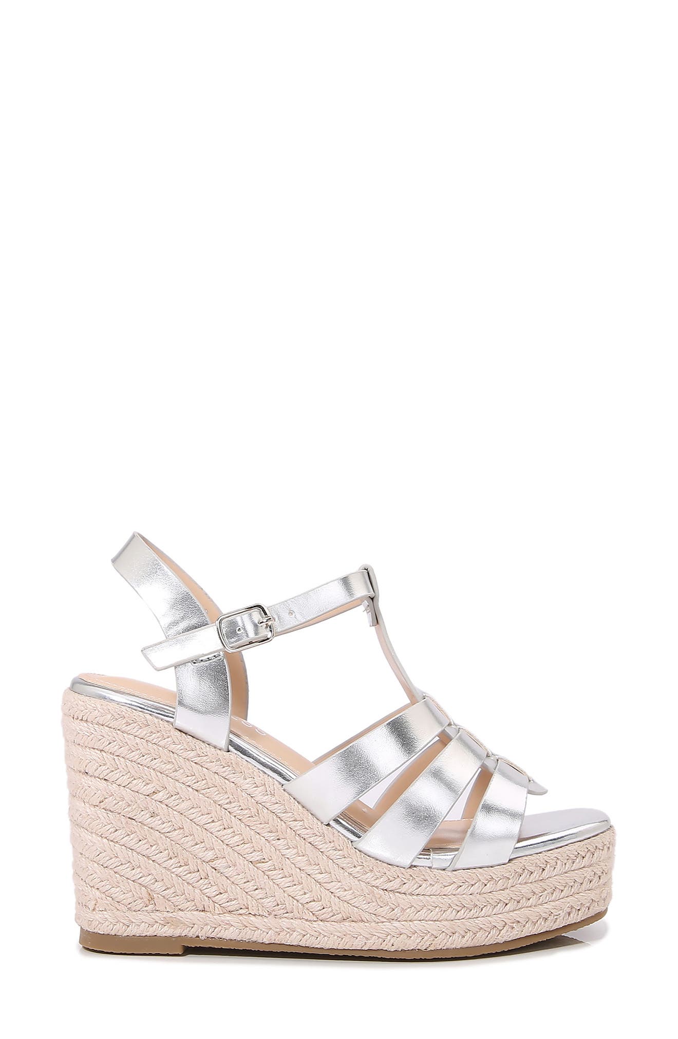 BERNESS Lotus Espadrille Wedge Platform Sandal, Alternate, color, 
