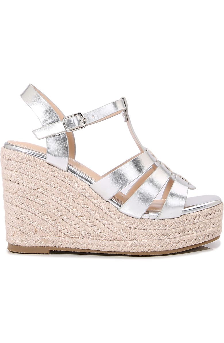 BERNESS Lotus Espadrille Wedge Platform Sandal, Alternate, color,