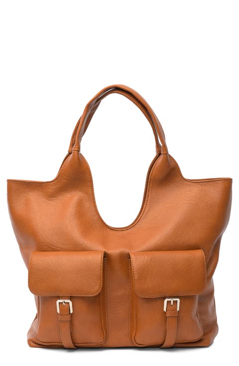 The Royale Vegan Leather Tote
