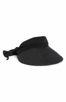 Chiffon Tie Back Visor