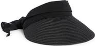 Vince Camuto Chiffon Tie Back Visor