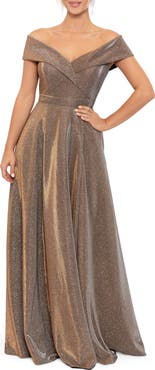 Xscape Evenings Off the Shoulder Gown