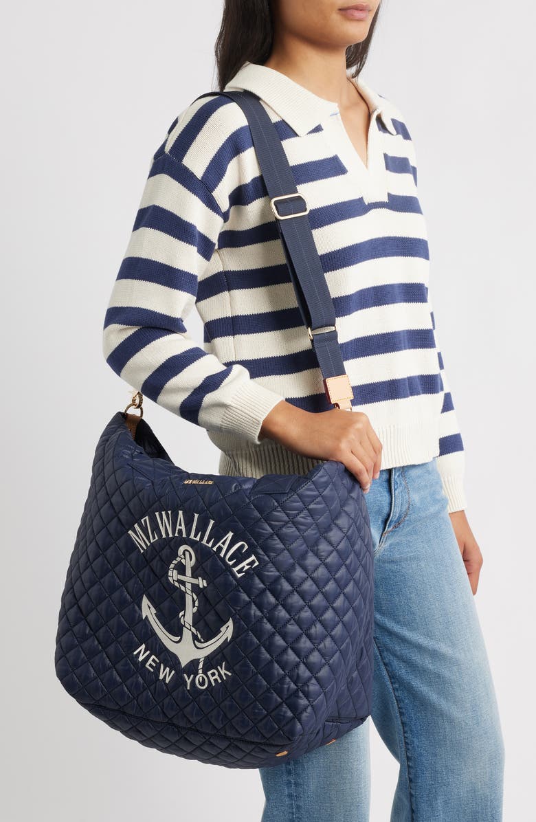 MZ Wallace Deluxe Large Metro Tote, Alternate, color, Mzw Anchor