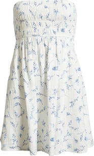 BP. Cutout Strapless Minidress
