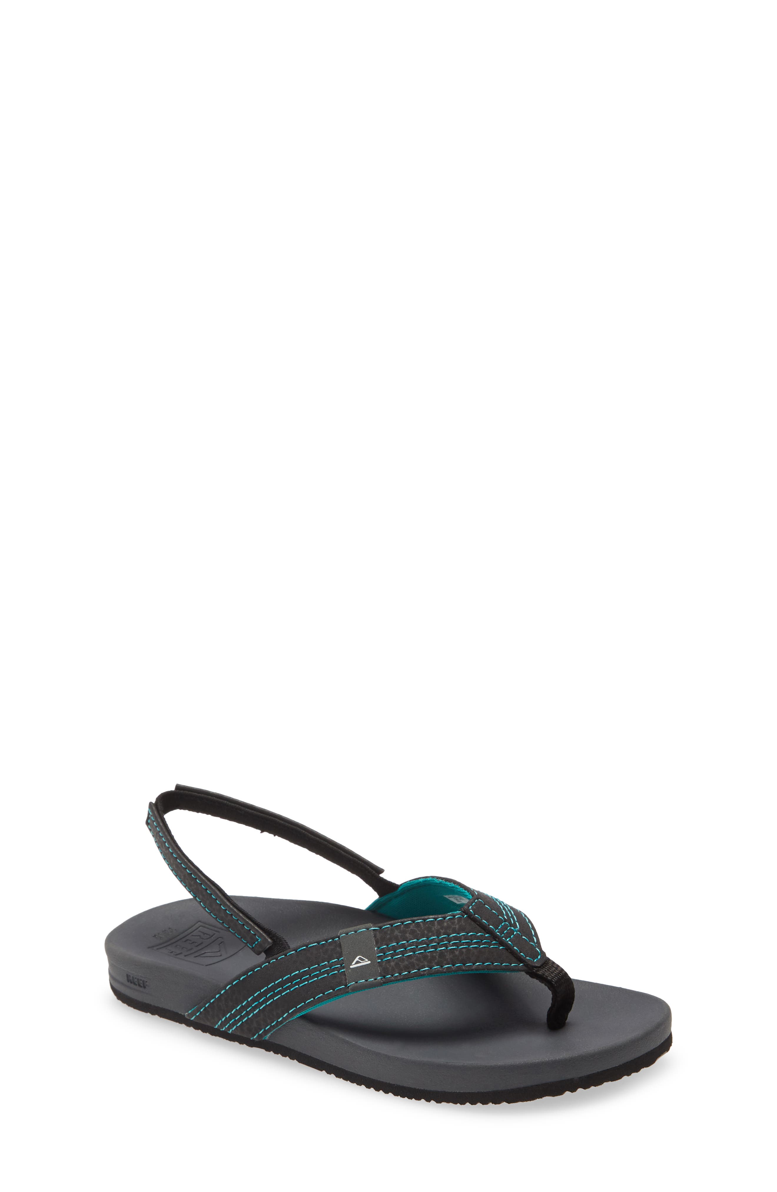 Little Cushion Bounce Sandal, Main, color, NAVY