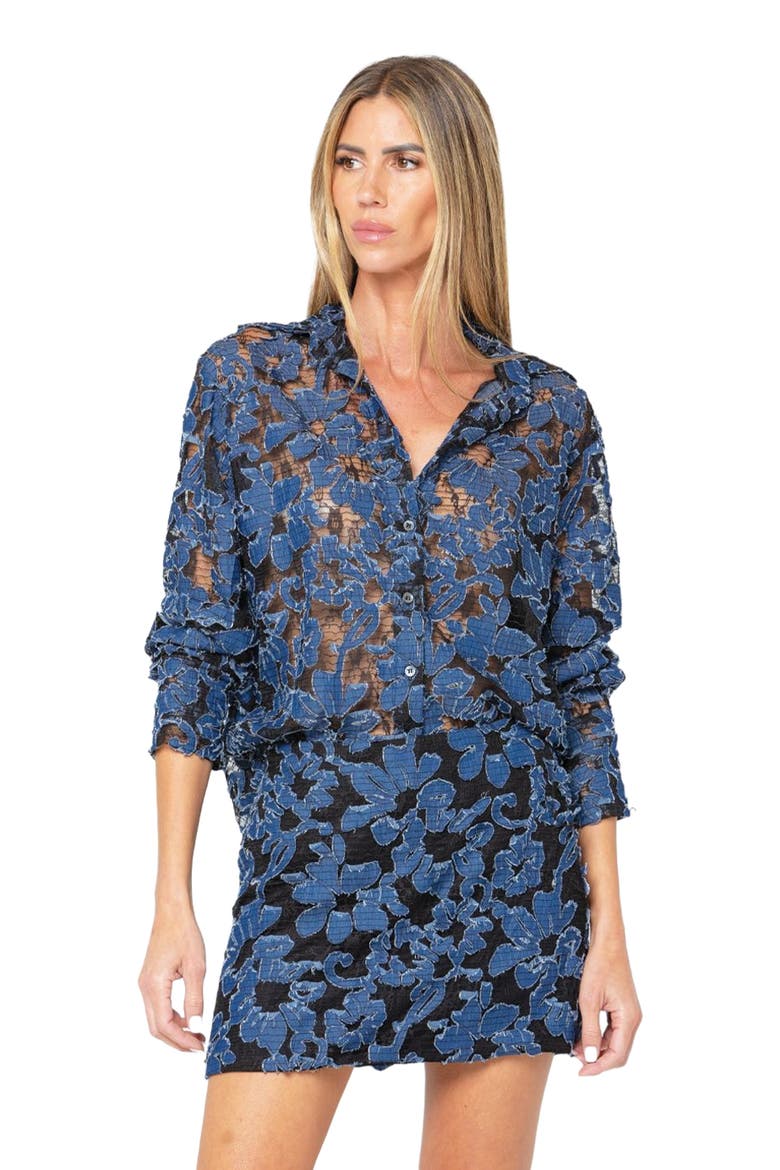 Beckett Shirt, Main, color, BLUE