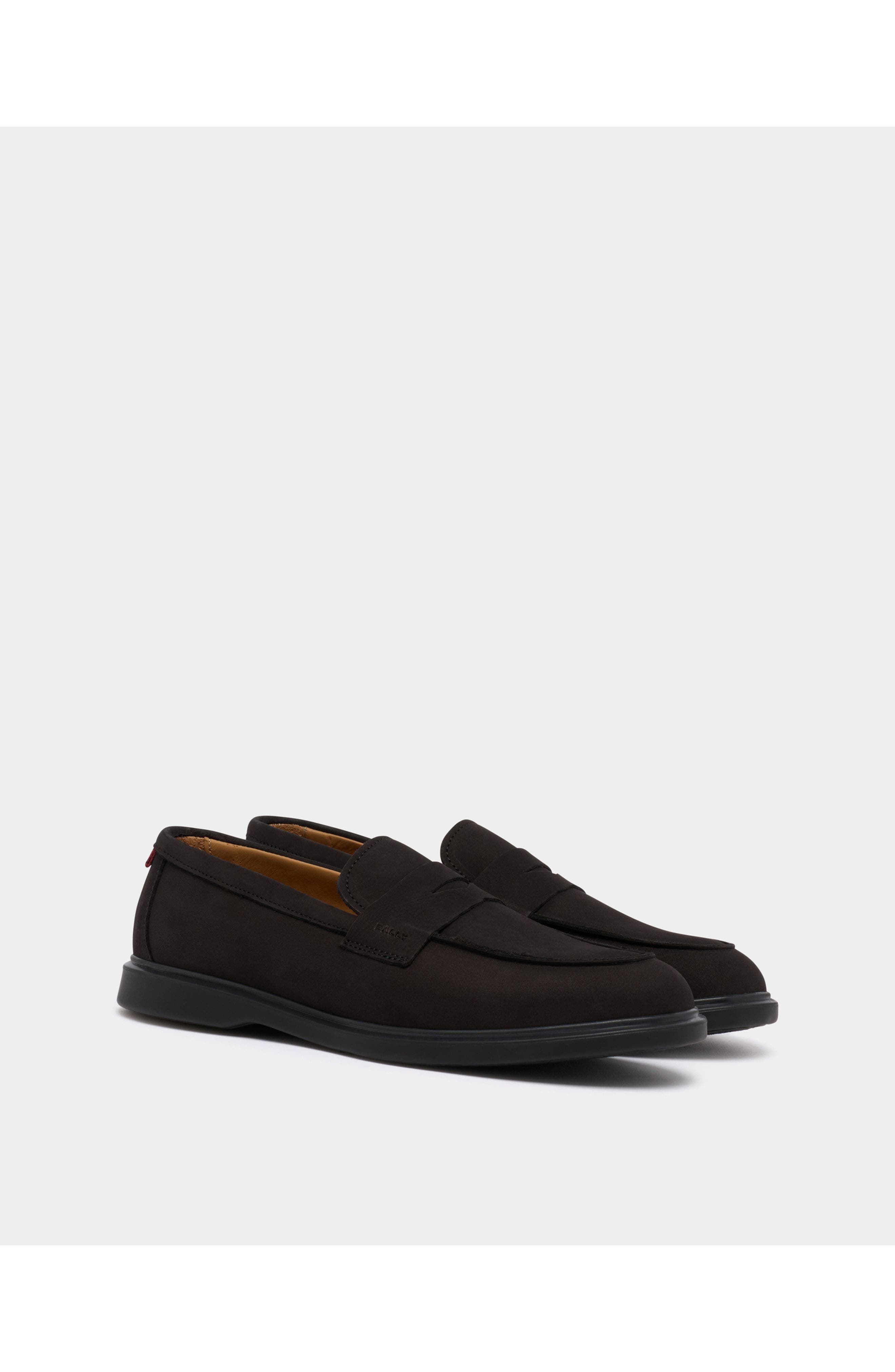 Bally Webbing Loafer in Nubuck, Alternate, color, 