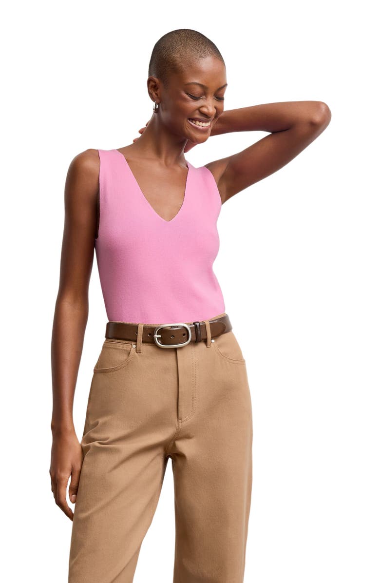 M.M.LaFleur Alecia V-Neck Tank - Eco 365Knit, Alternate, color, 