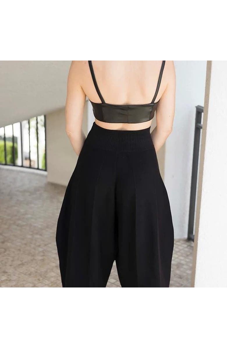 LAS Loungewear The Japan Knit Jogger, Alternate, color, Black