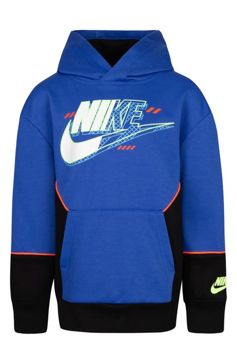 Kids' Sportswear Digital Escape French Terry Pullover Hoodie (Little Kid)