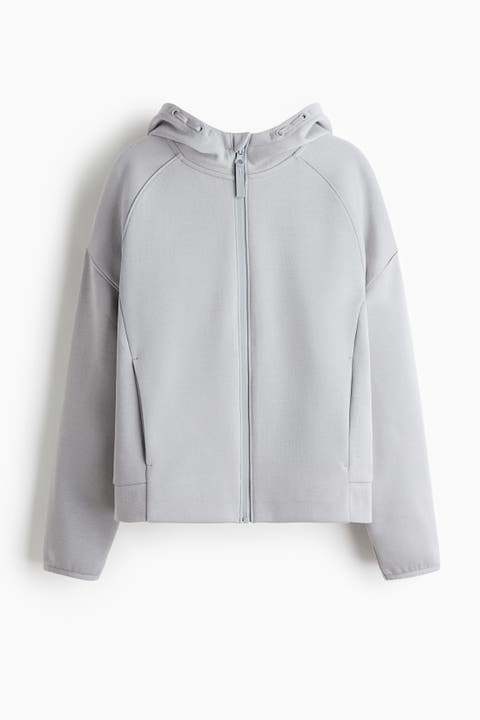Sports Zip-through Hoodie With Drymove