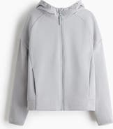 H&M Sports Zip-through Hoodie With Drymove