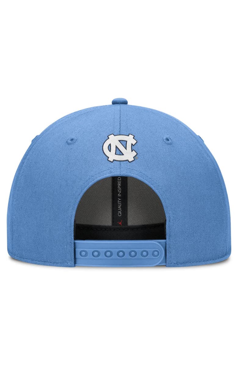 Jordan Brand Men's Jordan Brand Carolina Blue North Carolina Tar Heels Slanted Primetime Rise Performance Adjustable Hat, Alternate, color, Light Blue