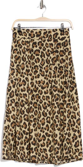 A-Line Midi Skirt