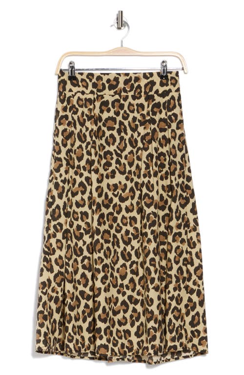 T TAHARI T TAHARI A-LINE MIDI SKIRT 