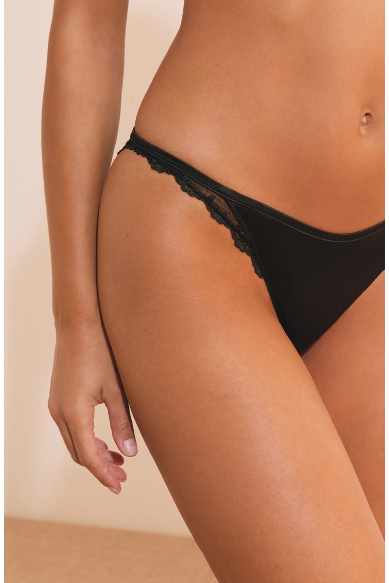 Eloa Bikini, Alternate, color, BLACK