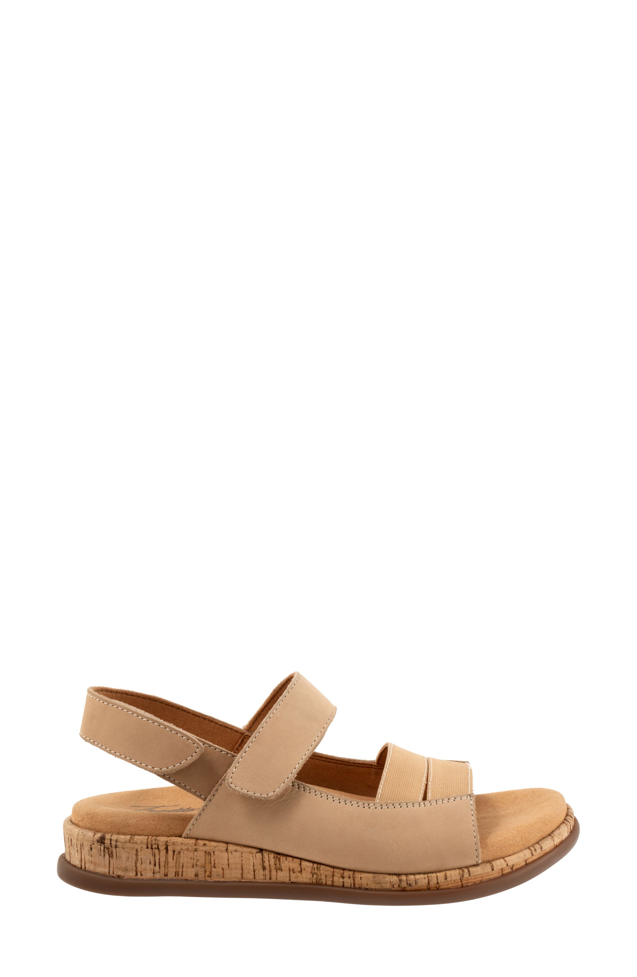 Gemini Slingback Wedge Sandal - Multiple Widths Available, Alternate, color, BEIGE NUBUCK