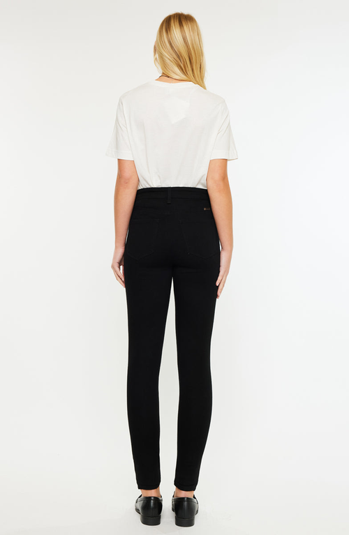 Kancan Misa Essentials High Rise Super Skinny Jeans In Black
