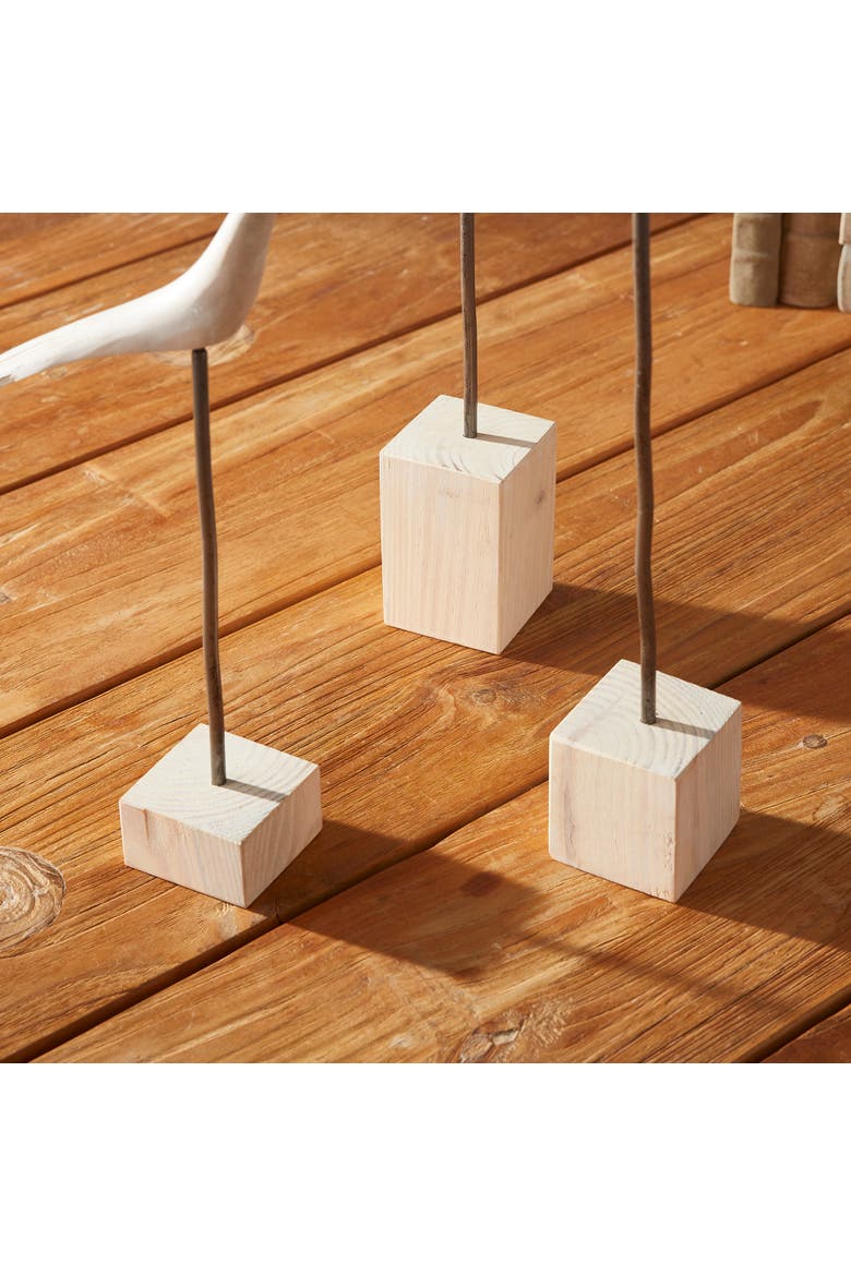 The Flock, Set Of 3, Alternate, color, White