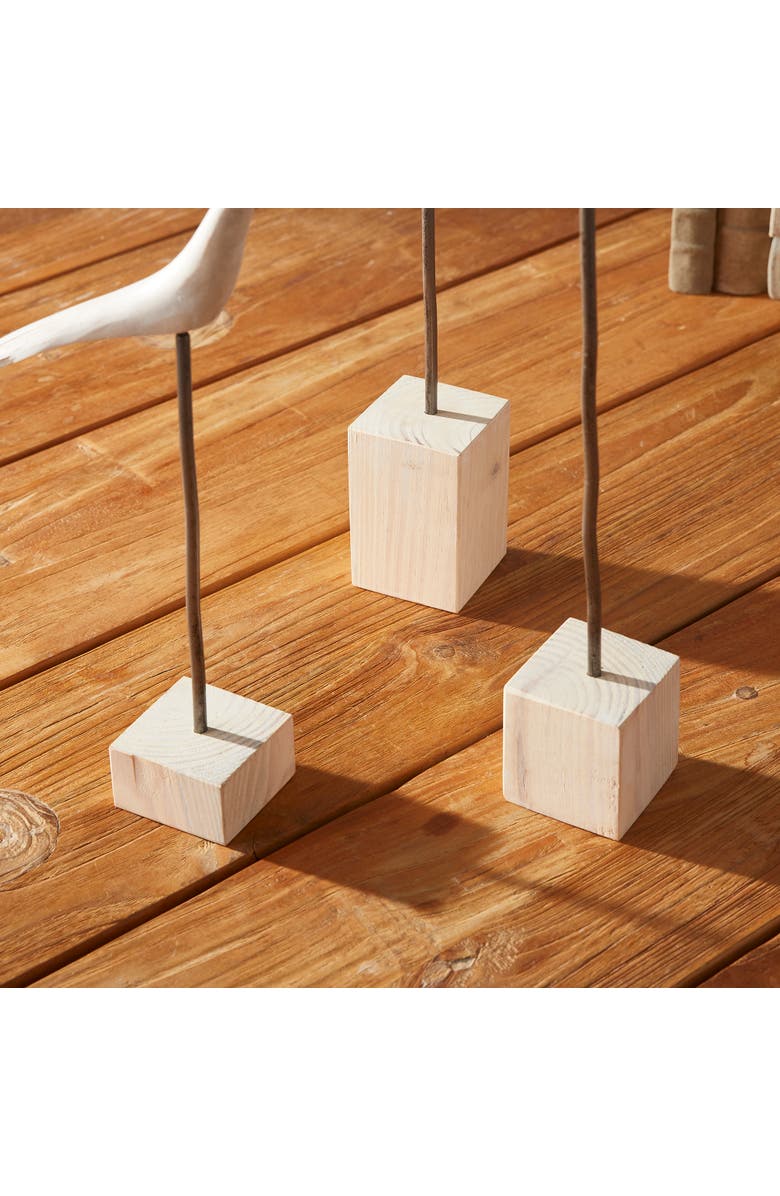 Napa Home & Garden The Flock, Set Of 3, Alternate, color, White