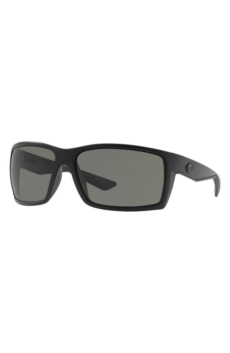 Costa Del Mar 64mm Polarized Rectangle Sunglasses, Alternate, color, 