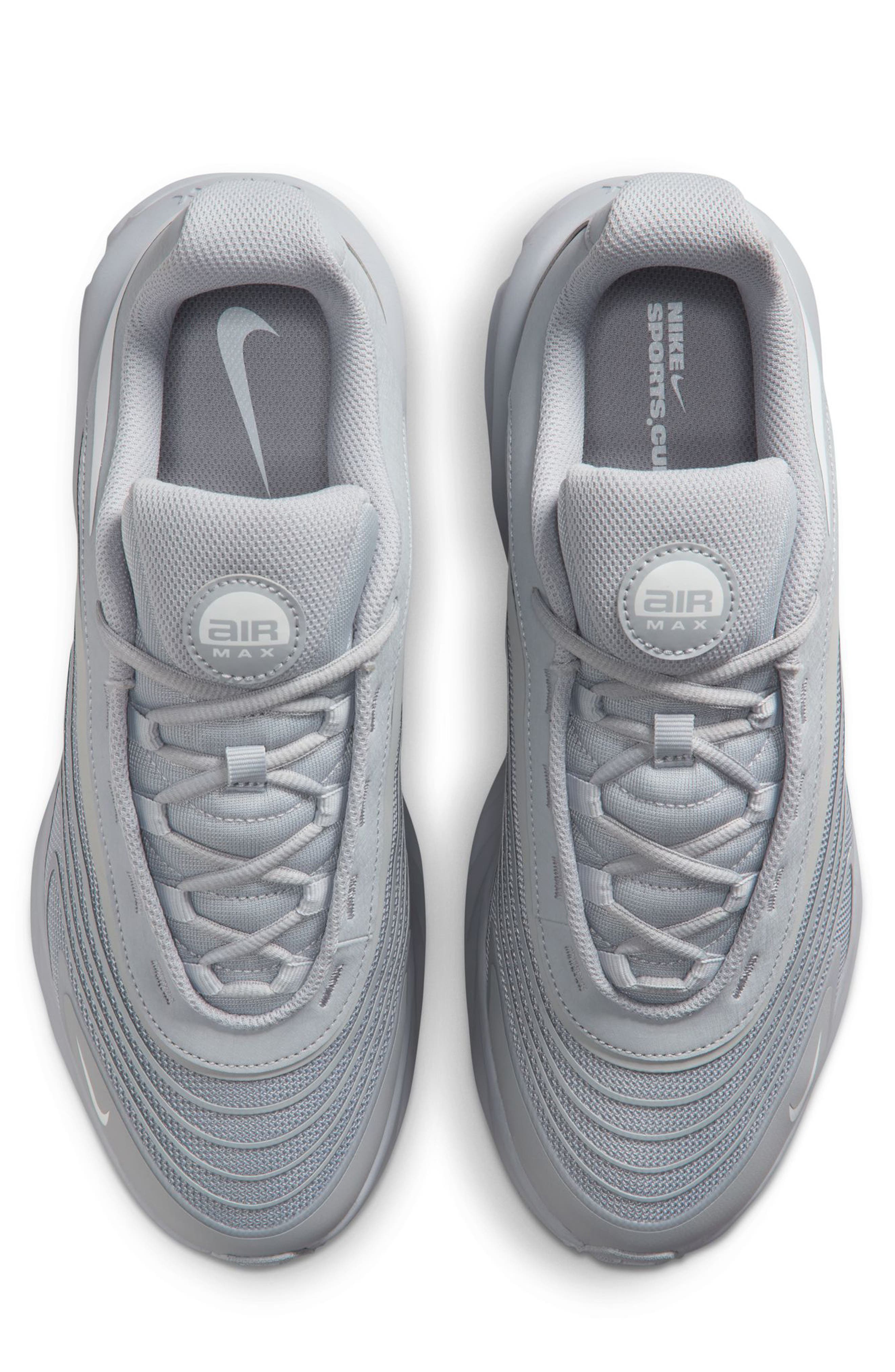 Nike Air Max Fire Sneaker, Alternate, color, Wolf Grey/ White