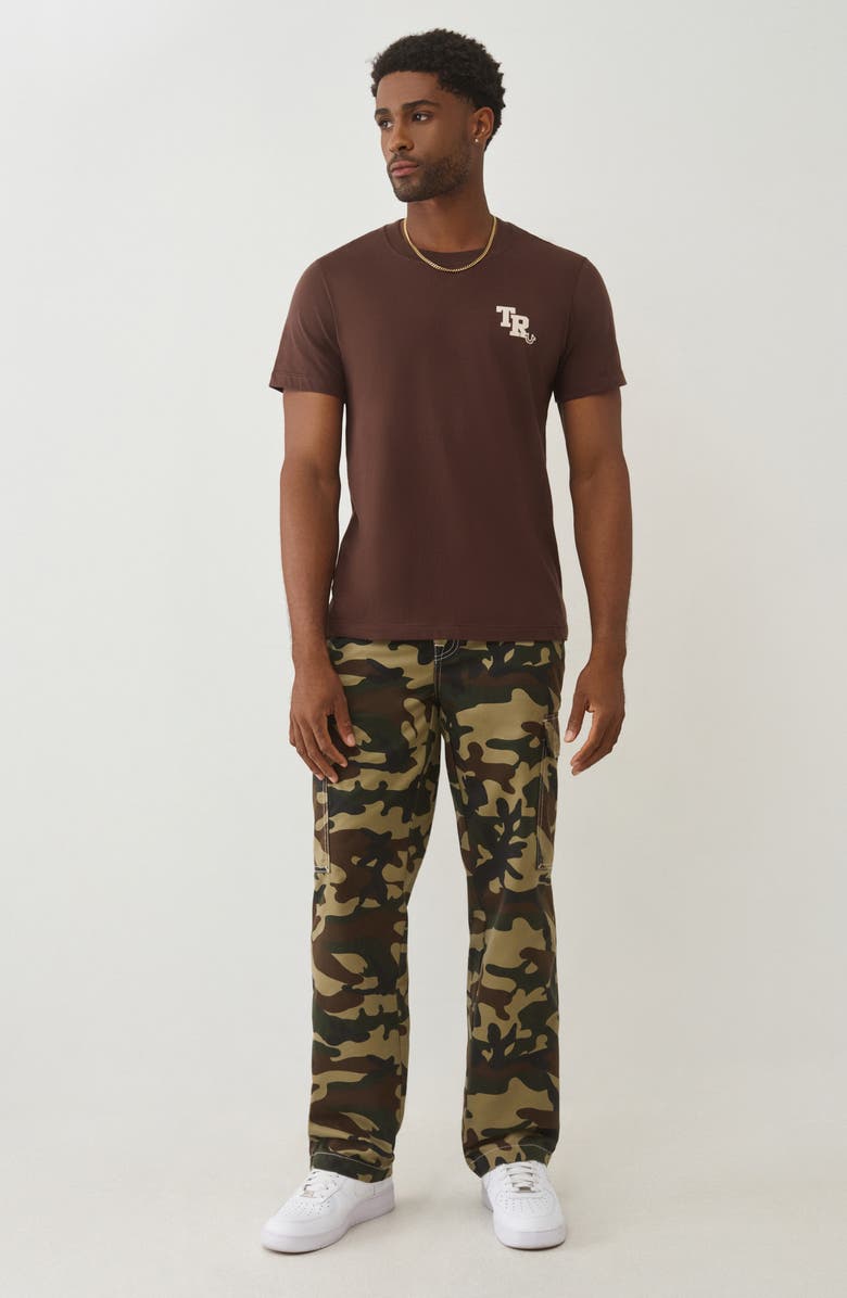 True Religion Bobby Baggy Cargo Pants, Alternate, color, Hunting Camo