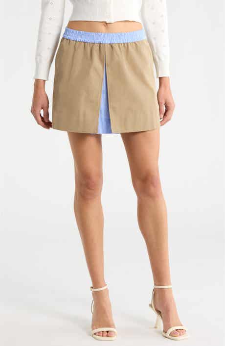 ASTR the Label Alycia Slit Miniskirt