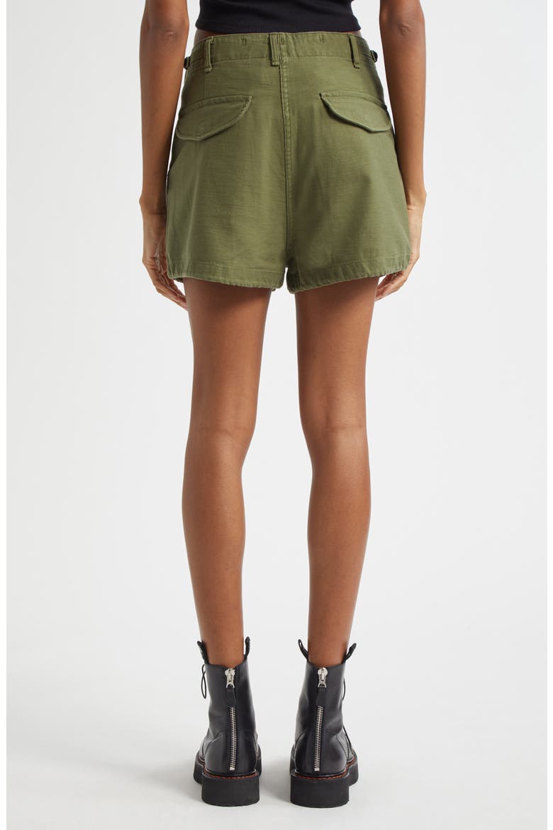 Marianne Cargo Shorts, Alternate, color, OLIVE SATEEN