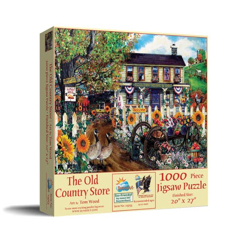 The Old Country Store 1000 piece Jigsaw Puzzle for Adults