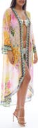 RANEES Floral Longline Duster