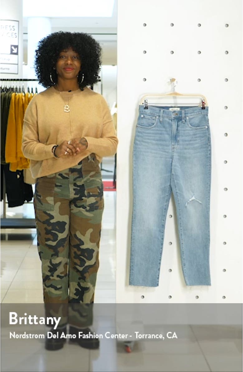 The Perfect Vintage Crop High Waist Jeans, sales video thumbnail