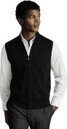 Charles Tyrwhitt Pure Merino Zip Vest