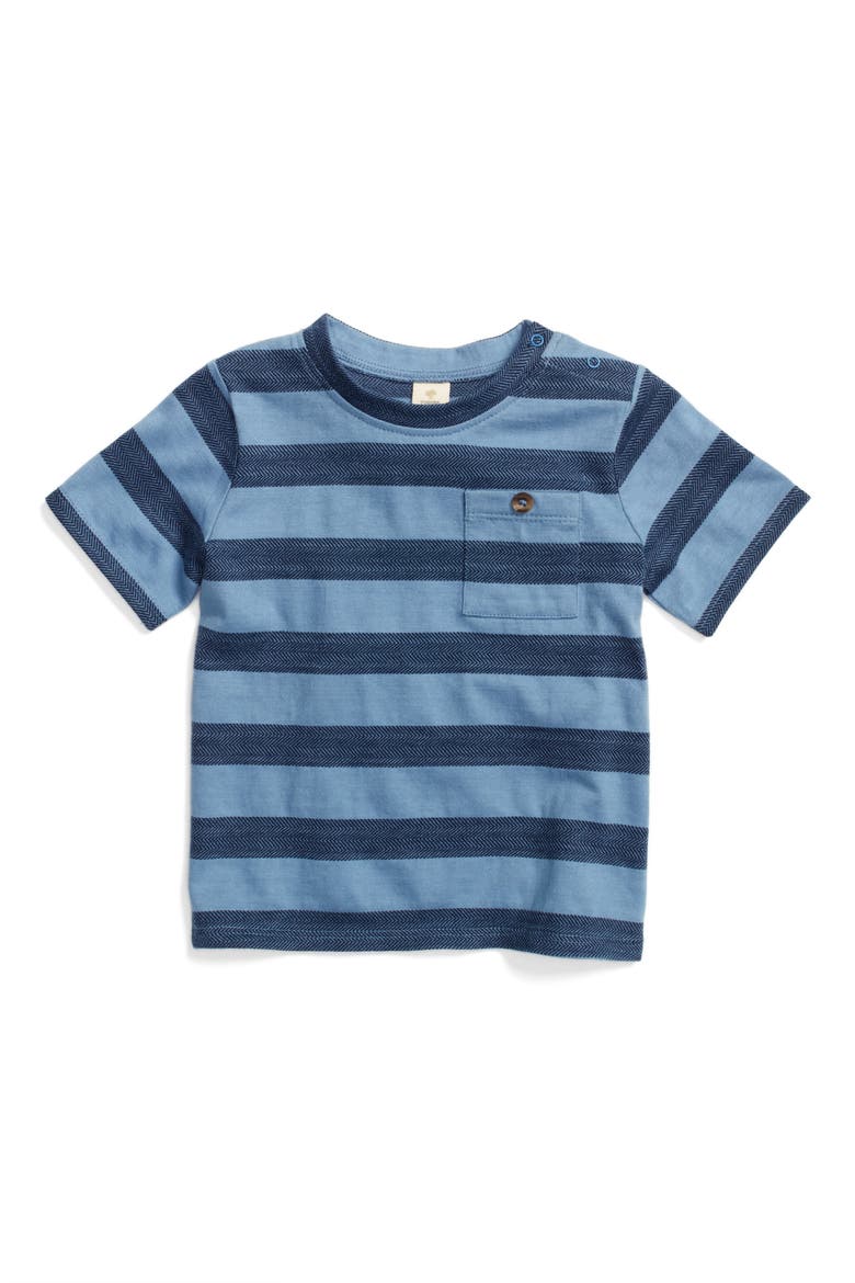Thomas Stripe T-Shirt, Main, color, BLUE DUSK- NAVY STRIPE
