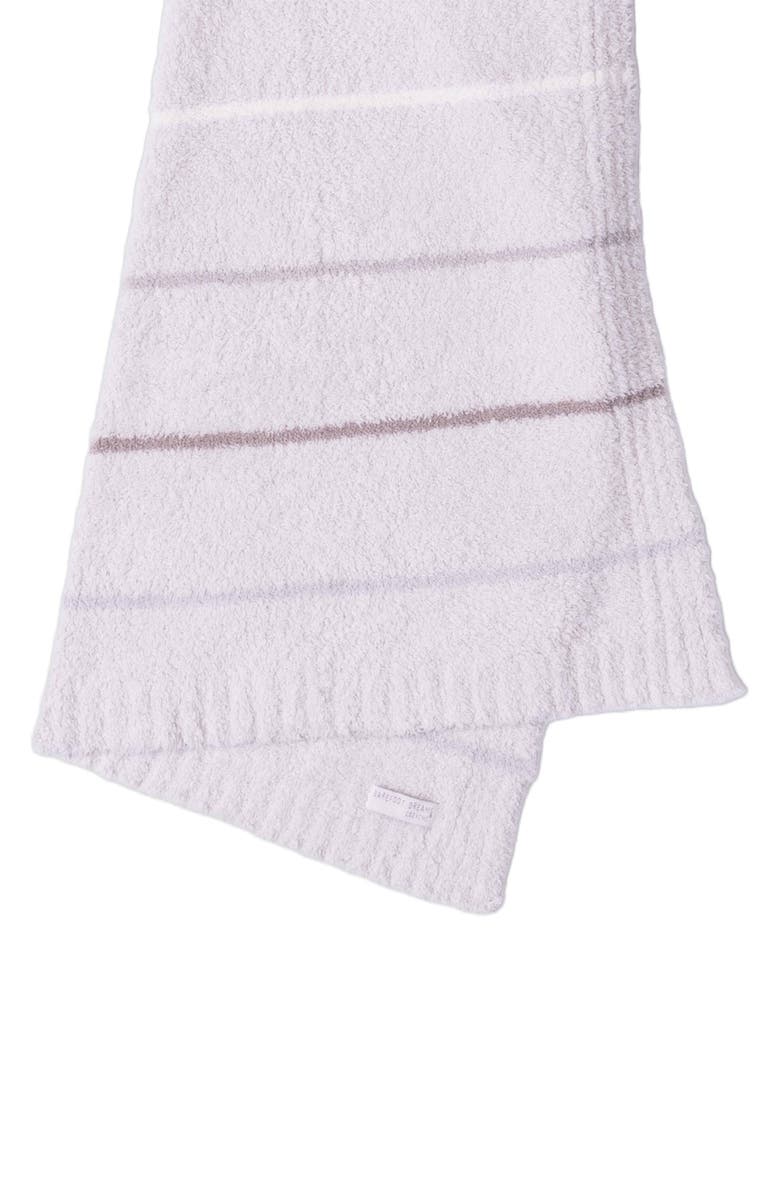 Barefoot Dreams<sup>®</sup> Cozy Chic<sup>®</sup> Stripe Stroller Blanket, Alternate, color,