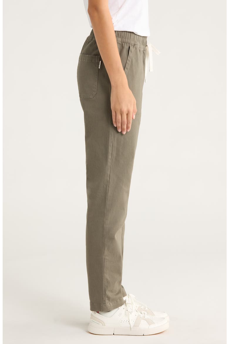 Pacifica Stretch Twill Drawstring Pants, Alternate, color, SMOKEY OLIVE