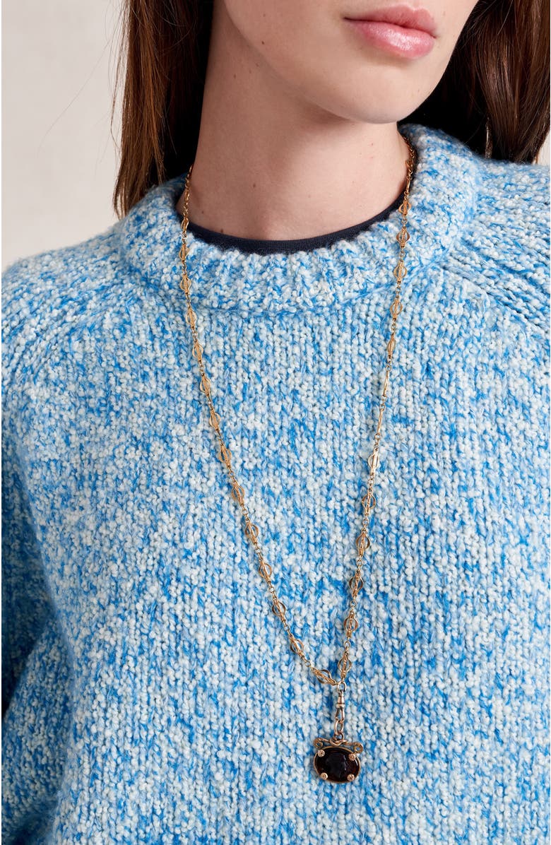 La Ligne Ezra Sweater, Alternate, color, Marled Sky