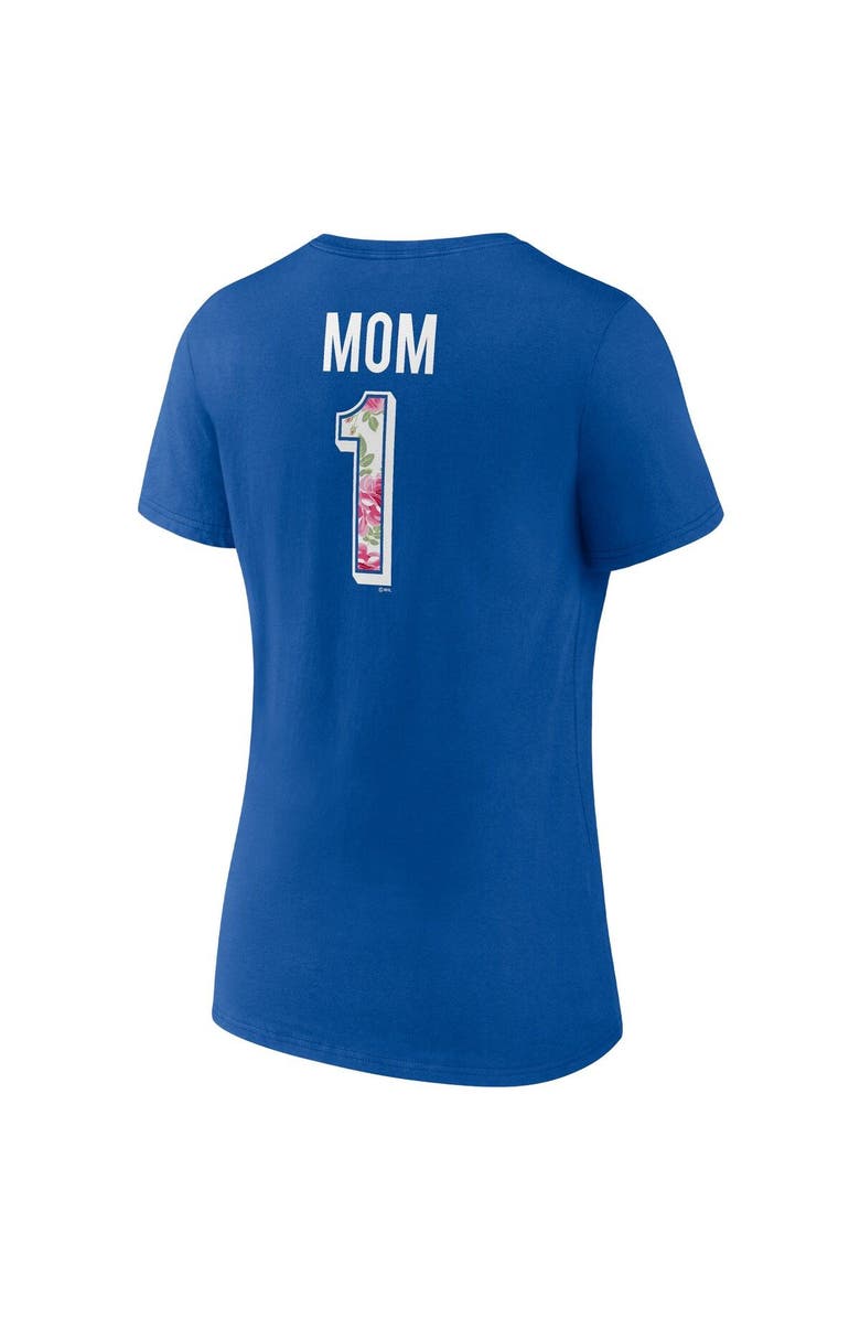 FANATICS Women's Fanatics Branded Blue St. Louis Blues Team Mother's Day V-Neck T-Shirt, Alternate, color, Blue