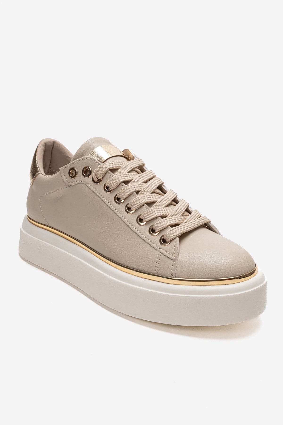 Borena Platform Sneaker, Alternate, color, Beige