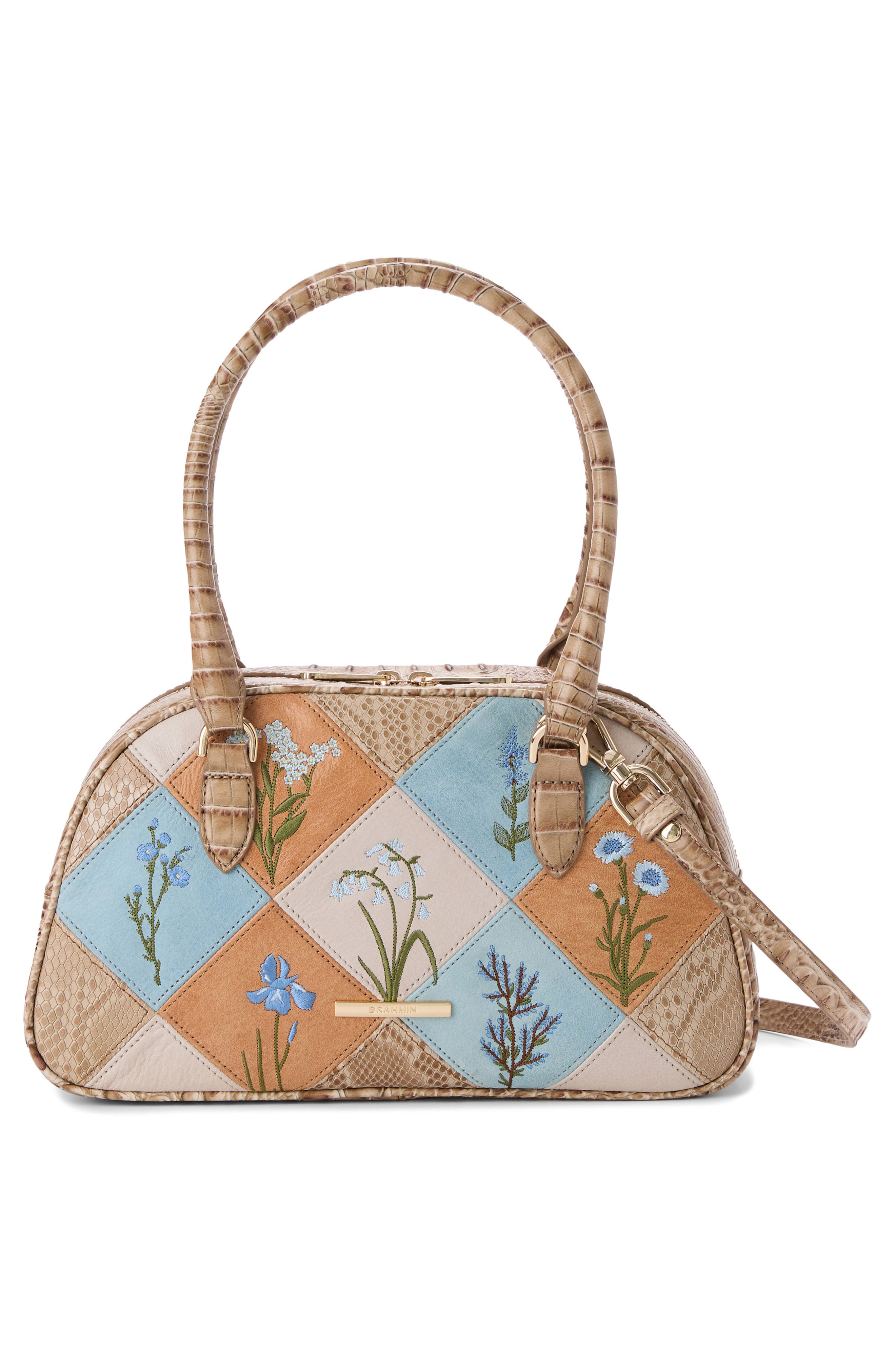 Женские сумки Brahmin Angie Leather Barrel Bag — фото 2