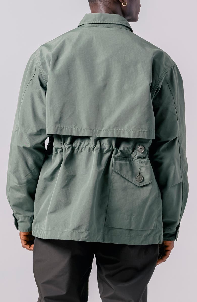 Snow Peak Takibi Ripstop Field Jacket, Alternate, color, Olive