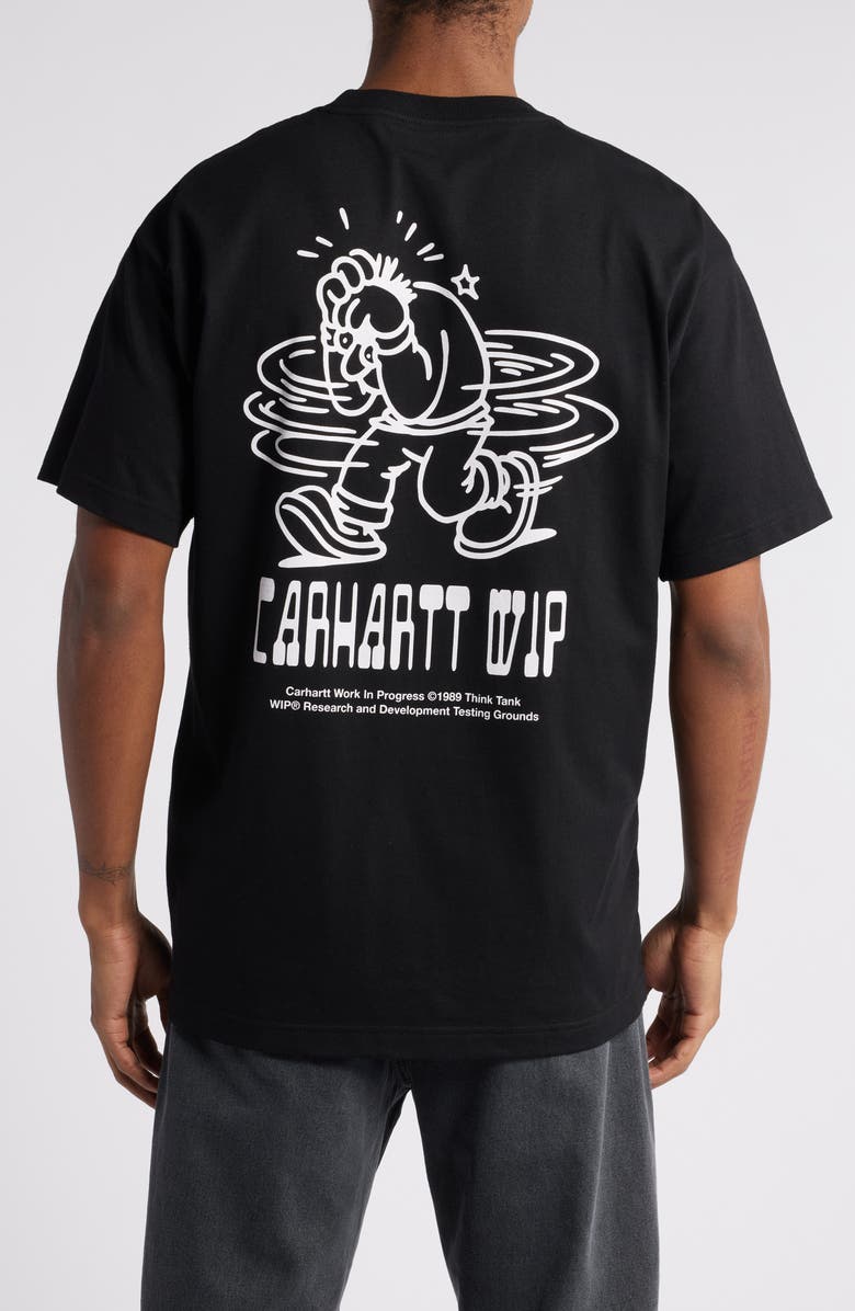 Carhartt Work In Progress Think Tank Loose Fit Organic Cotton Graphic T-Shirt, Alternate, color,