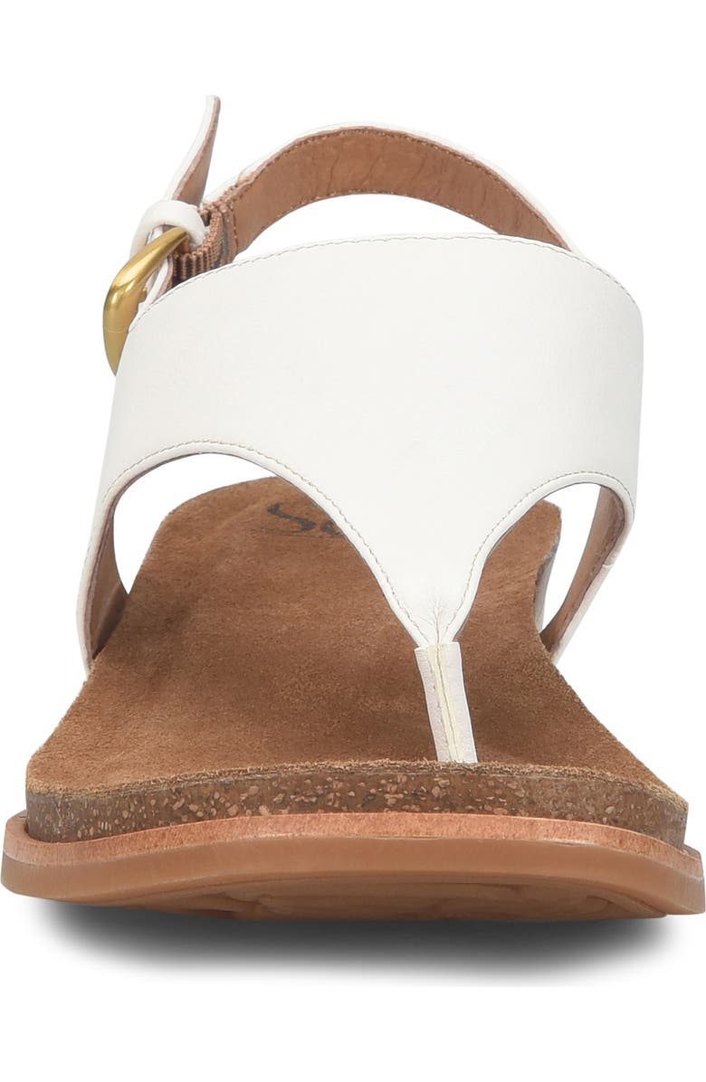 Söfft Penelope Slingback Wedge Sandal, Alternate, color, True White