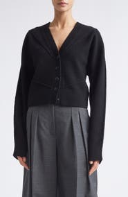 Jason Wu Collection Sculptural Wool Cardigan