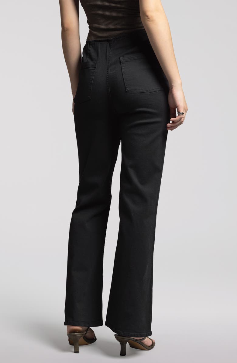 WEEKEND LOS ANGELES Manon Twill Pull-On Pants, Alternate, color, Black