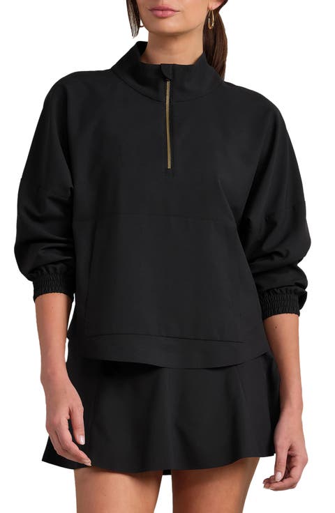 Mirage Water-Repellent Half-Zip Jacket