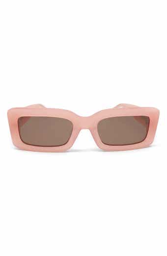 Indy 51mm Polarized Rectangular Sunglasses