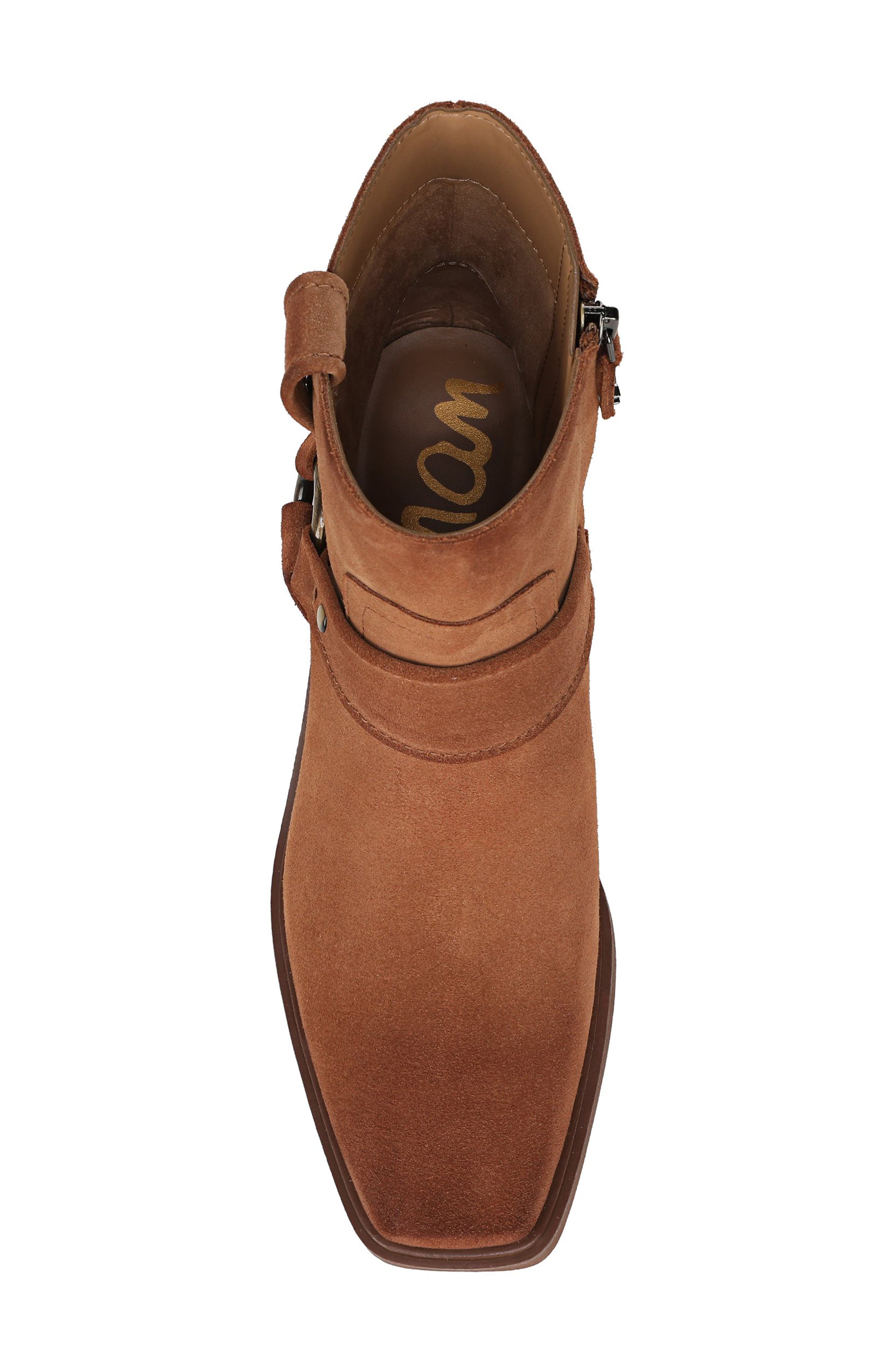 Sam Edelman Barrett Harness Bootie, Alternate, color, Frontier Brown